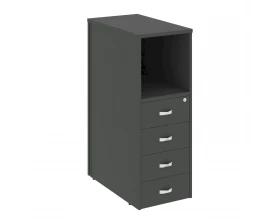 Тумба 4 ящика завершающая, левая Onix images