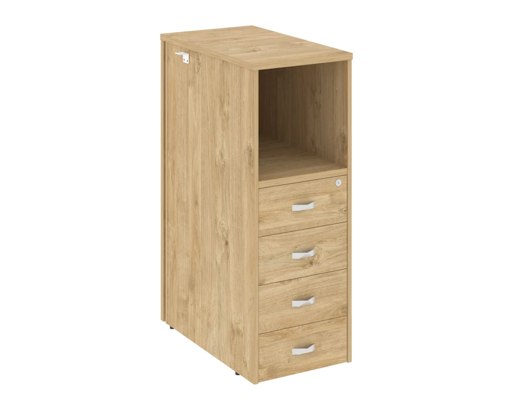 Тумба 4 ящика завершающая, правая Onix