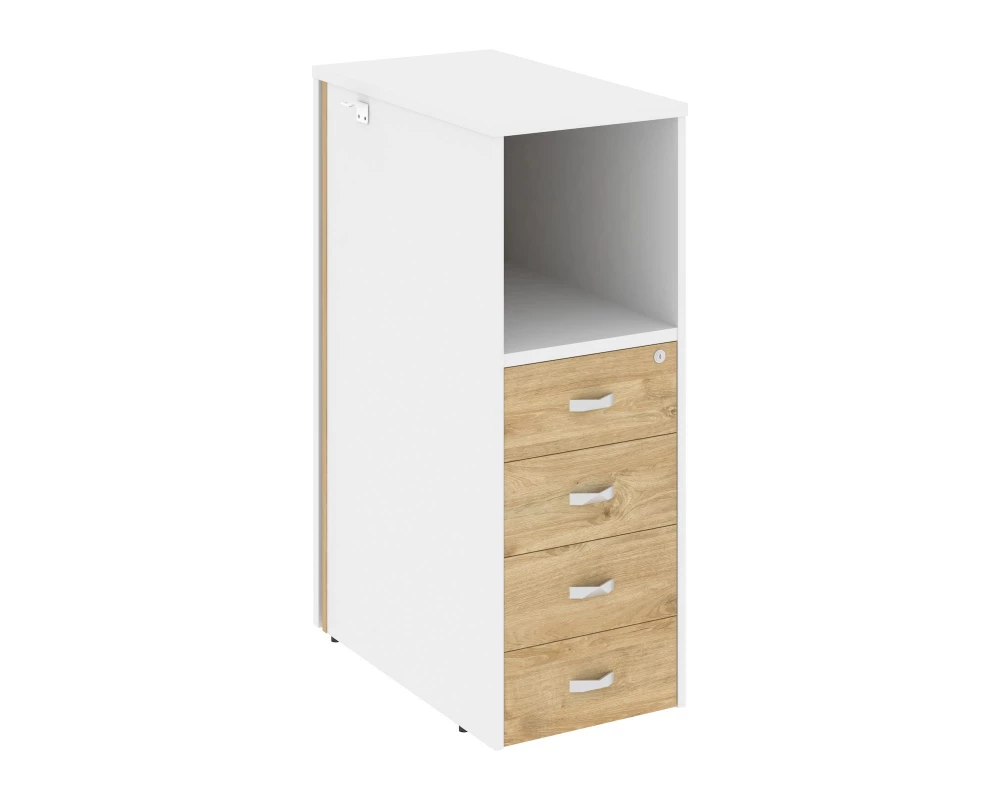 Тумба 4 ящика завершающая, правая Onix