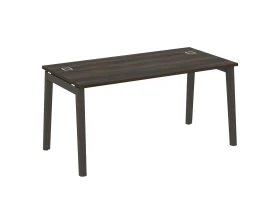 Стол рабочий руководителя, опоры - массив дерева 158x80x75 Оникс Вуд Директ / Onix Wood Direct images