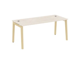 Стол рабочий руководителя, опоры - массив дерева 178x80x75 Оникс Вуд Директ / Onix Wood Direct images