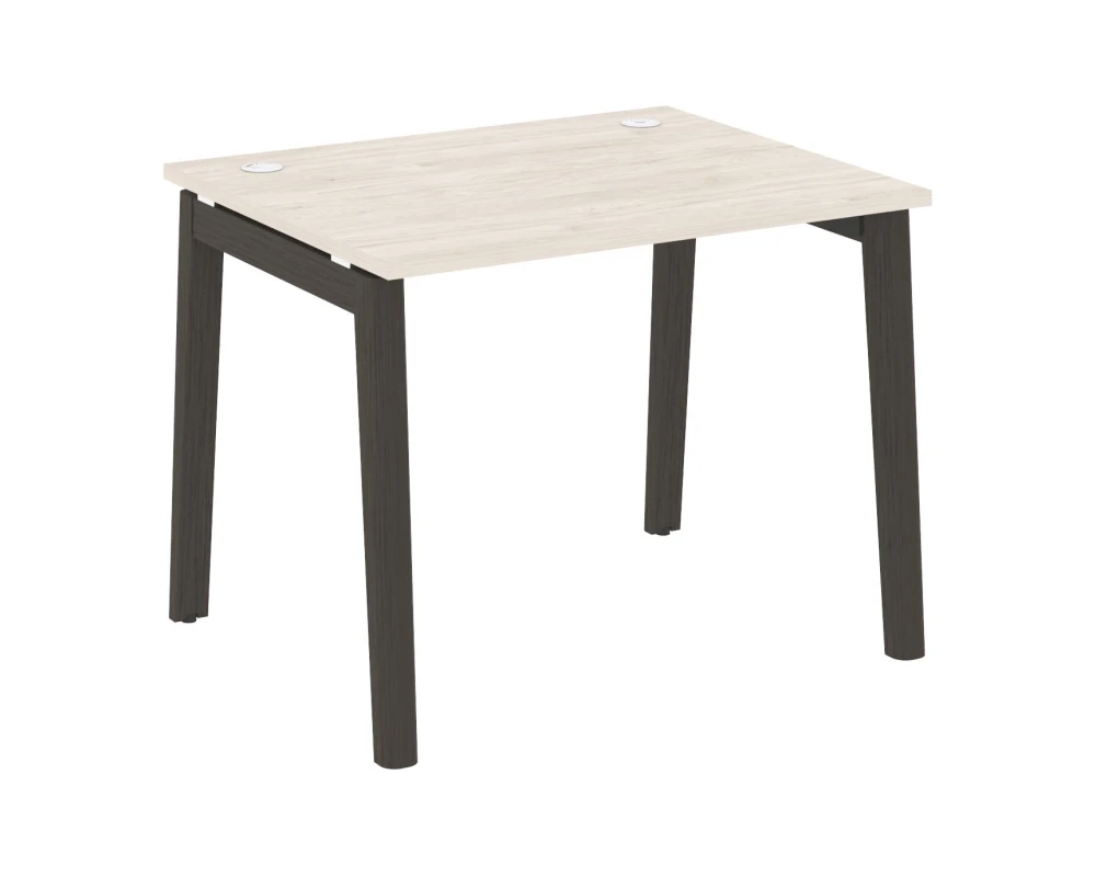 Стол письменный, опоры - массив дерева 98x80x75 Оникс Вуд / Onix Wood