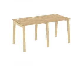 Рабочая станция, опоры - массив дерева 156x80x75 Оникс Вуд / Onix Wood images