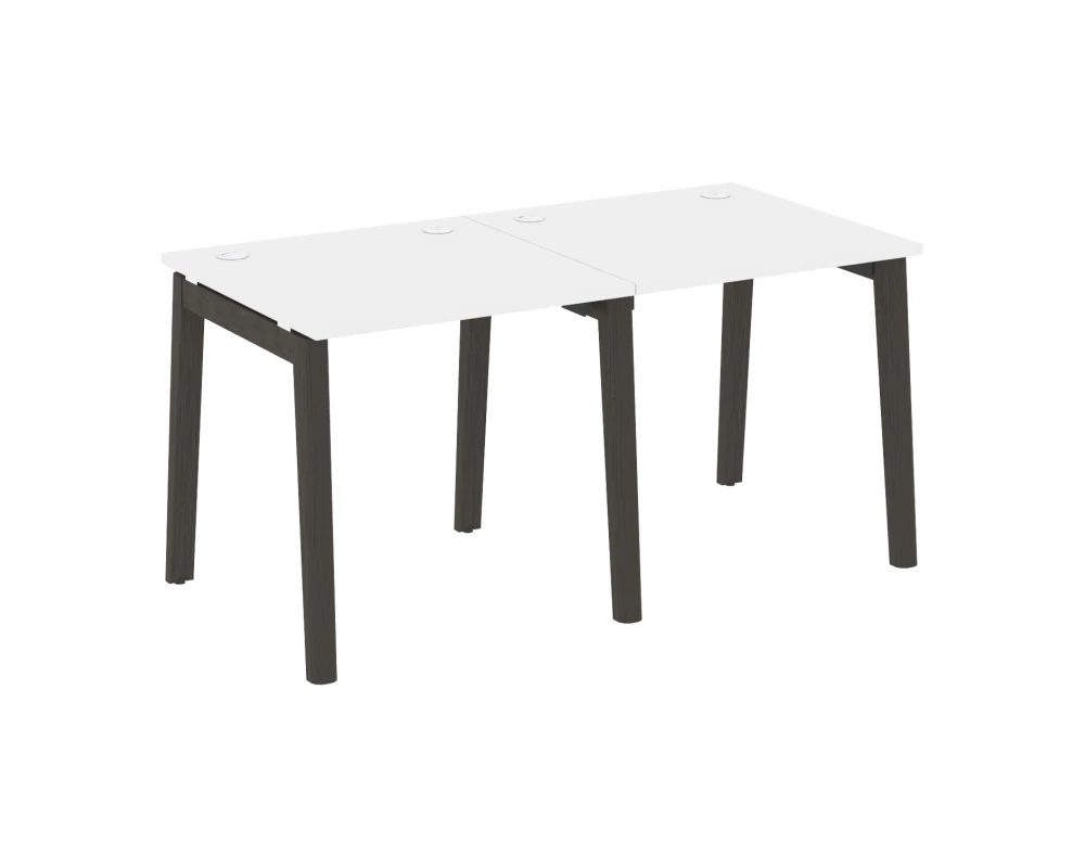 Рабочая станция, опоры - массив дерева 156x80x75 Оникс Вуд / Onix Wood