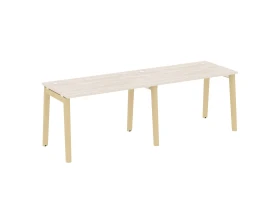 Рабочая станция, опоры - массив дерева 236x72x75 Оникс Вуд / Onix Wood images