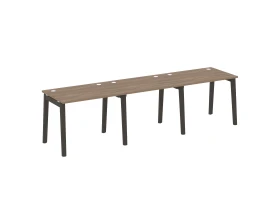 Рабочая станция, опоры - массив дерева 294x72x75 Оникс Вуд / Onix Wood images