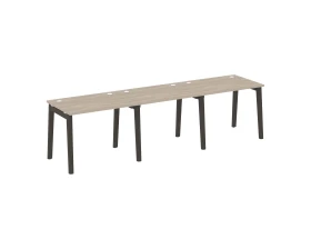 Рабочая станция, опоры - массив дерева 294x72x75 Оникс Вуд / Onix Wood images