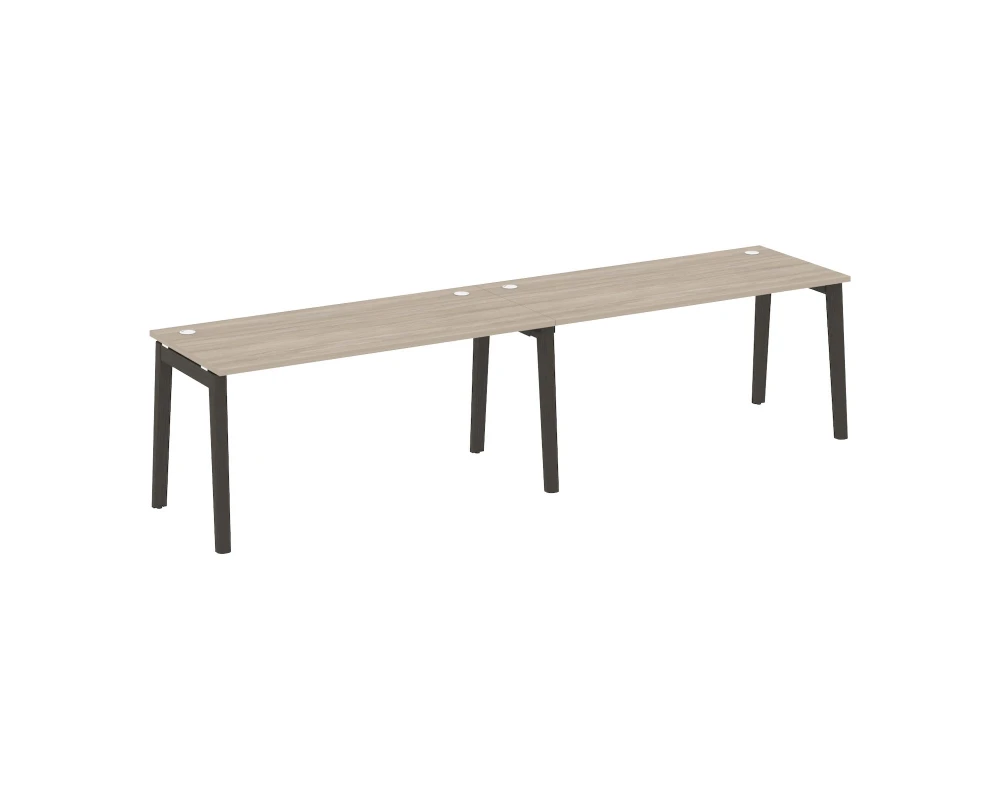 Рабочая станция, опоры - массив дерева 316x72x75 Оникс Вуд / Onix Wood