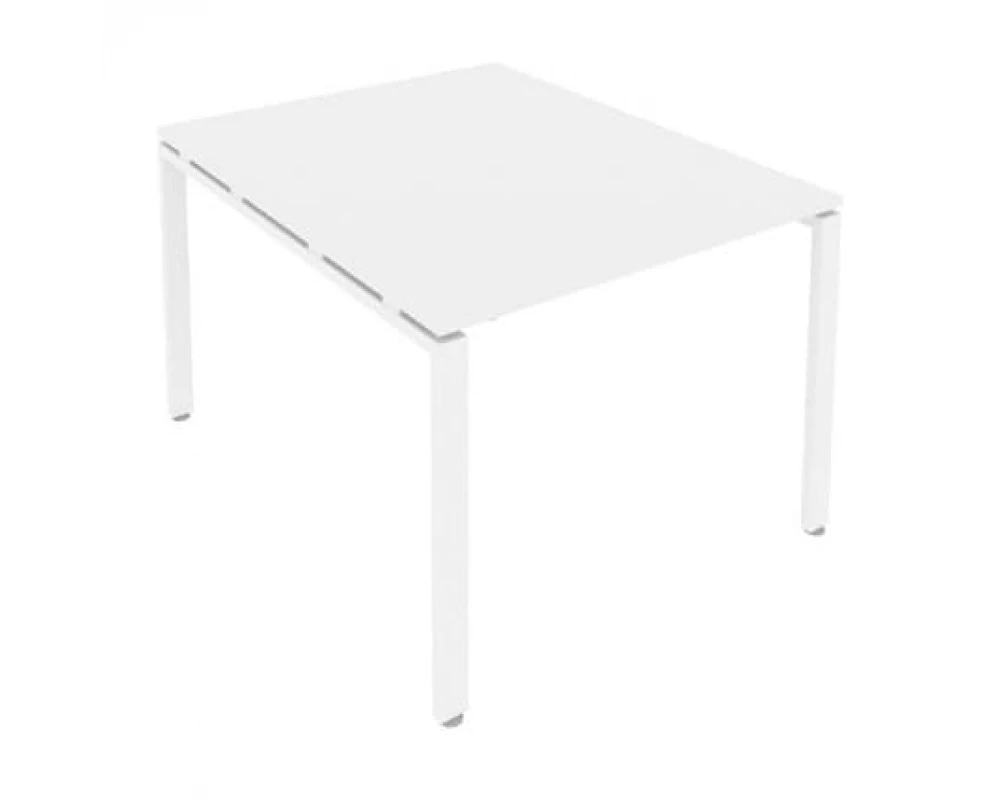 Переговорный стол (1 столешница) на П-образном м/к 100x123,5x75 Metal System