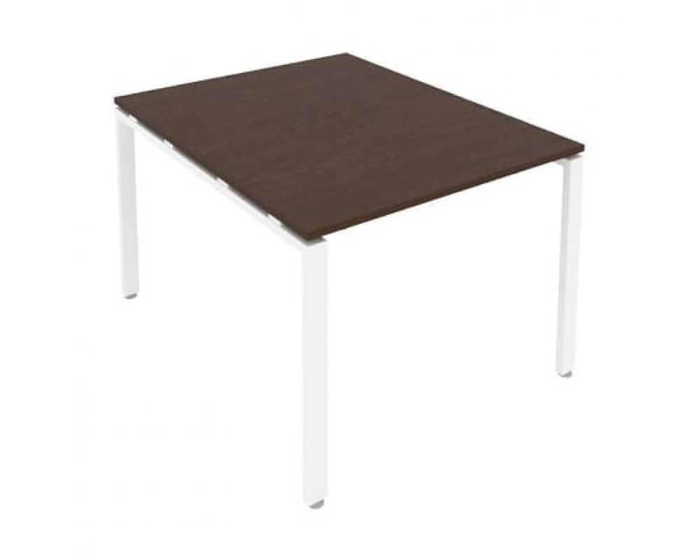 Переговорный стол (1 столешница) на П-образном м/к 100x123,5x75 Metal System