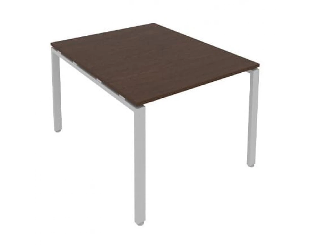 Переговорный стол (1 столешница) на П-образном м/к 100x123,5x75 Metal System