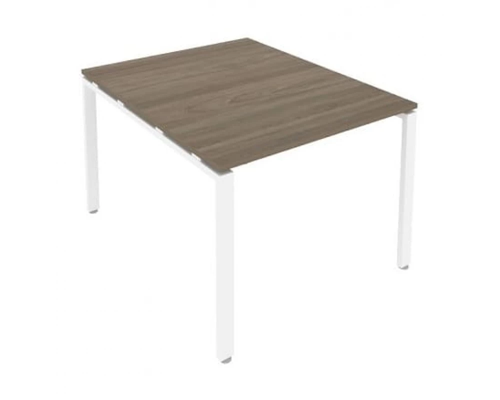 Переговорный стол (1 столешница) на П-образном м/к 100x123,5x75 Metal System