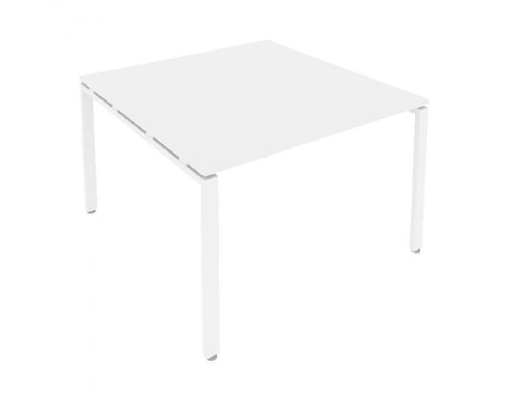 Переговорный стол (1 столешница) на П-образном м/к 120x123,5x75 Metal System