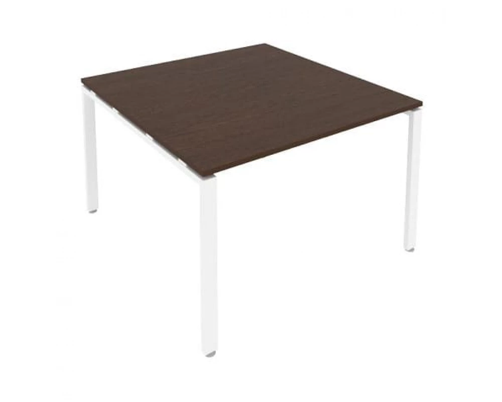 Переговорный стол (1 столешница) на П-образном м/к 120x123,5x75 Metal System