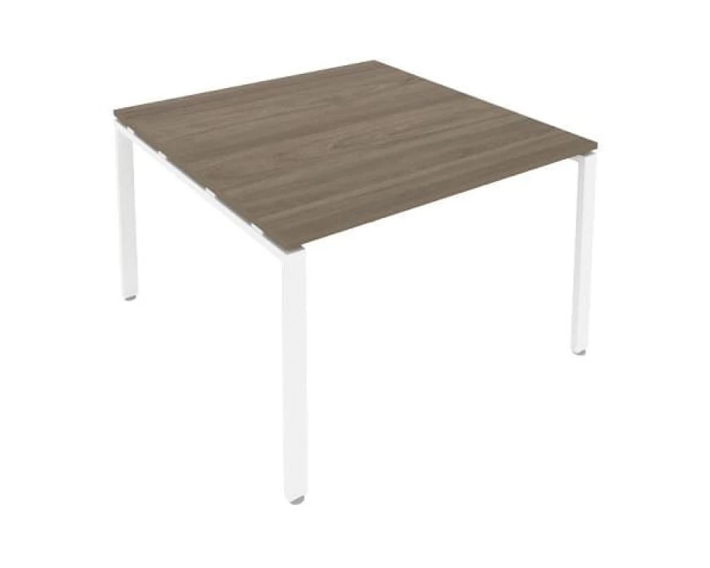 Переговорный стол (1 столешница) на П-образном м/к 120x123,5x75 Metal System