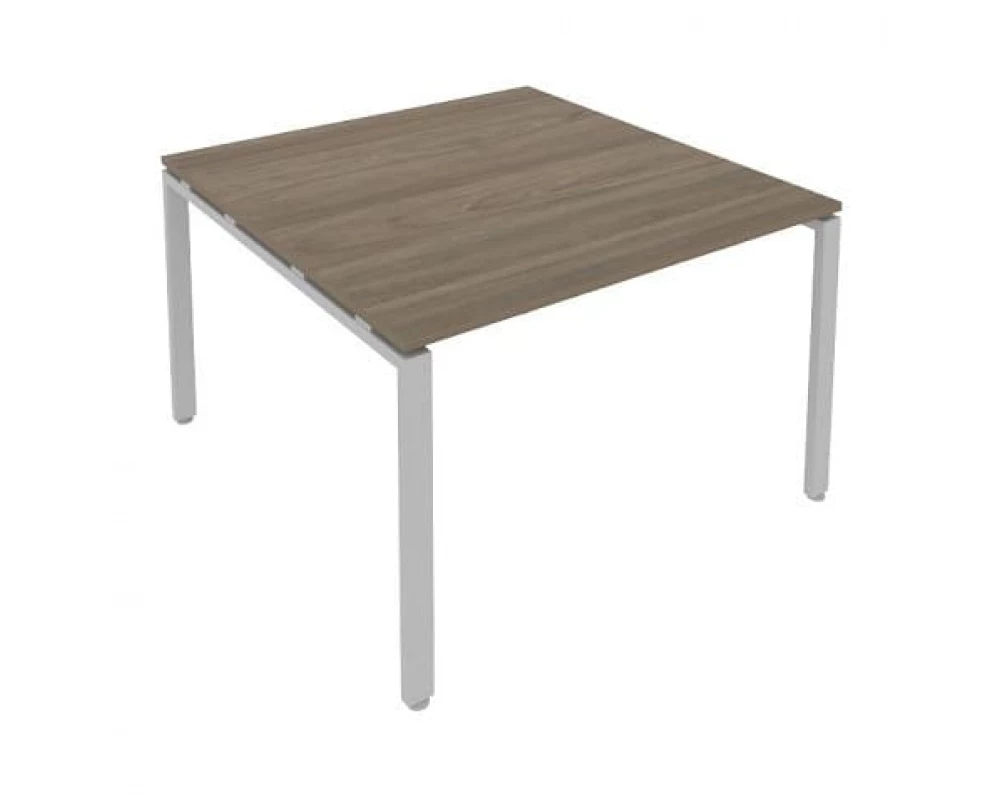 Переговорный стол (1 столешница) на П-образном м/к 120x123,5x75 Metal System