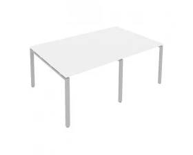 Переговорный стол (2 столешницы) на П-образном м/к 200x123,5x75 Metal System images