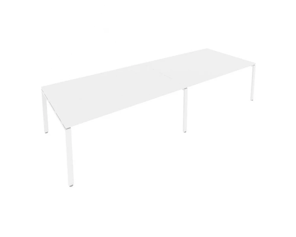 Переговорный стол (2 столешницы) на П-образном м/к 360x123,5x75 Метал Систем / Metal System