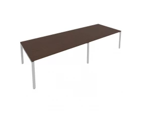 Переговорный стол (2 столешницы) на П-образном м/к 360x123,5x75 Метал Систем / Metal System images