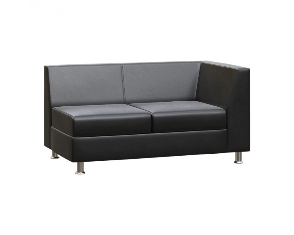 Секция с подлокотником двухместная левая Prime