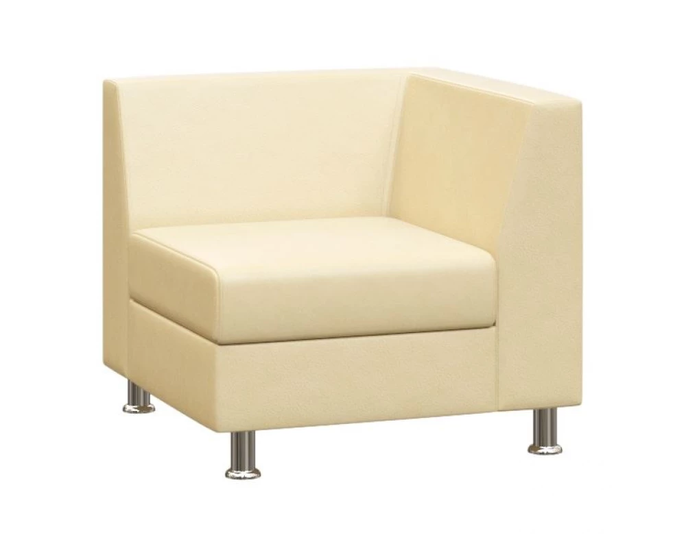 Секция с подлокотником одноместная левая Prime