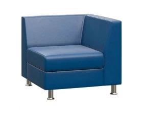 Секция с подлокотником одноместная левая Prime images