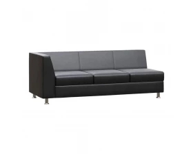 Секция с подлокотником трехместная правая Prime images