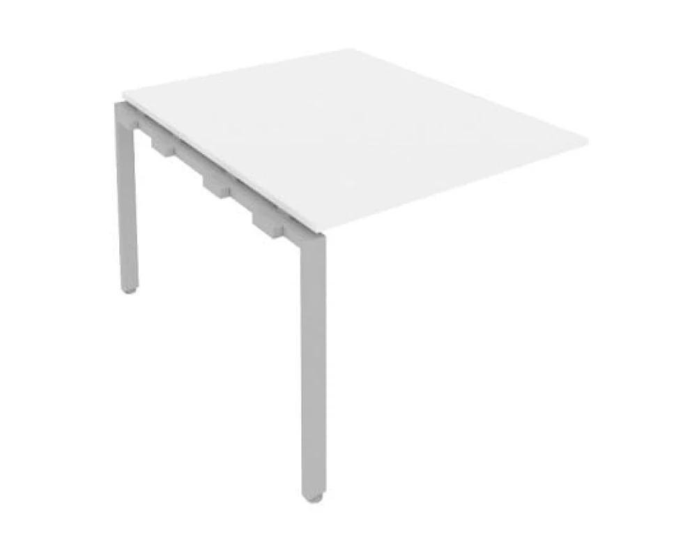 Проходной наборный элемент переговорного стола на П-образном м/к 100x123,5x75 Метал Систем / Metal System