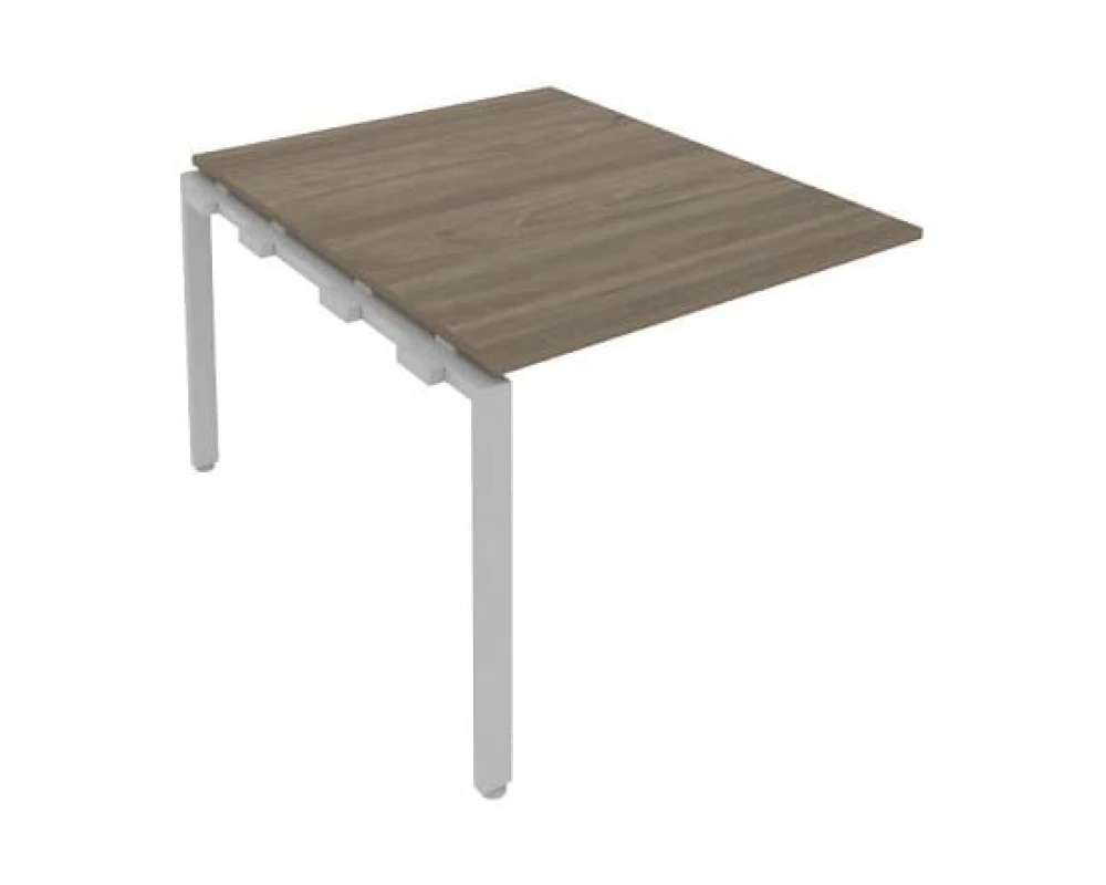Проходной наборный элемент переговорного стола на П-образном м/к 100x123,5x75 Метал Систем / Metal System