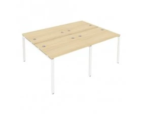 Рабочая станция на 4 раб.места на П-образном м/к 200x147,5x75 Metal System images