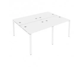 Рабочая станция на 4 раб.места на П-образном м/к 200x147,5x75 Metal System images