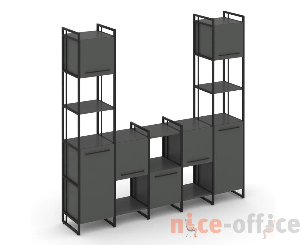 Шкаф комбинированый RF.NS-001 2020x396x2010 Рифт / Rift