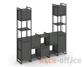 Шкаф комбинированый RF.NS-001 2020x396x2010 Рифт / Rift images