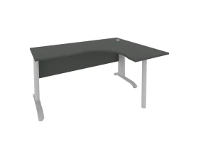 Стол офисный угловой правый металлокаркас 1600x1200x755 Рива / Riva images