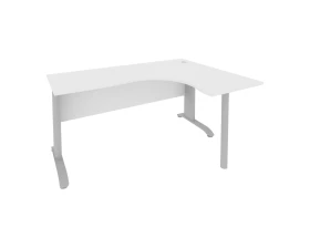 Стол офисный угловой правый металлокаркас 1600x1200x755 Рива / Riva images