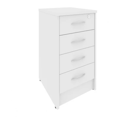 Тумба приставная с замком 412x450x755 Riva