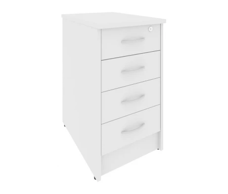 Тумба приставная с замком 412x600x755 Riva