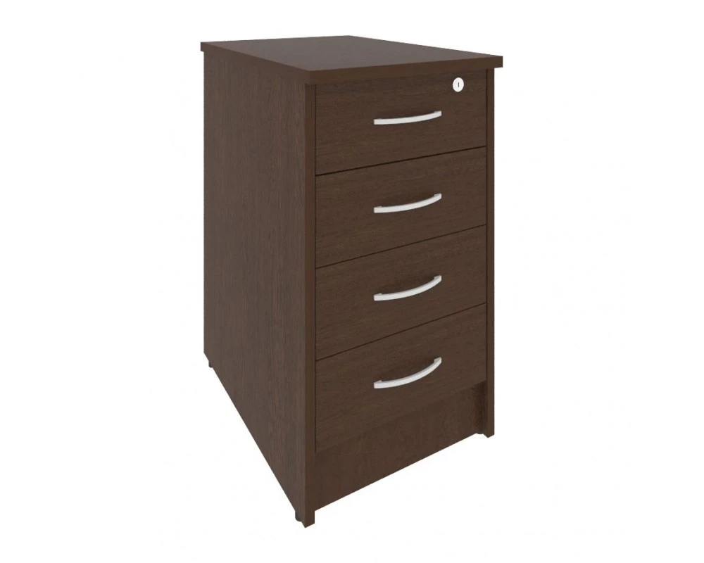 Тумба приставная с замком 412x600x755 Riva