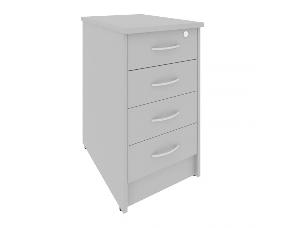 Тумба приставная с замком 412x600x755 Riva