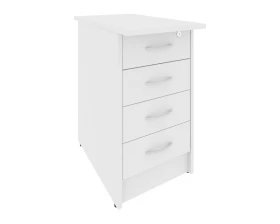 Тумба приставная с замком 412x720x755 Riva images