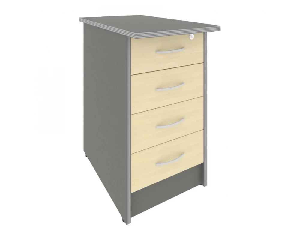 Тумба приставная с замком 412x720x755 Riva