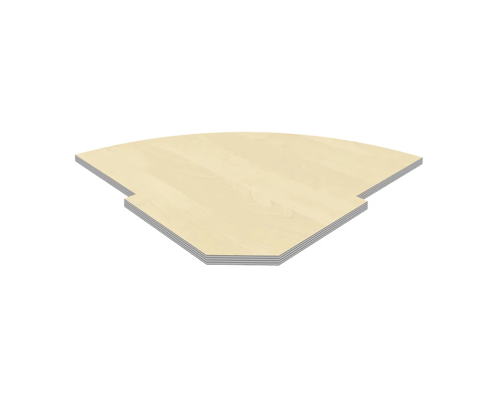 Полка для стойки угловой Рива / Riva