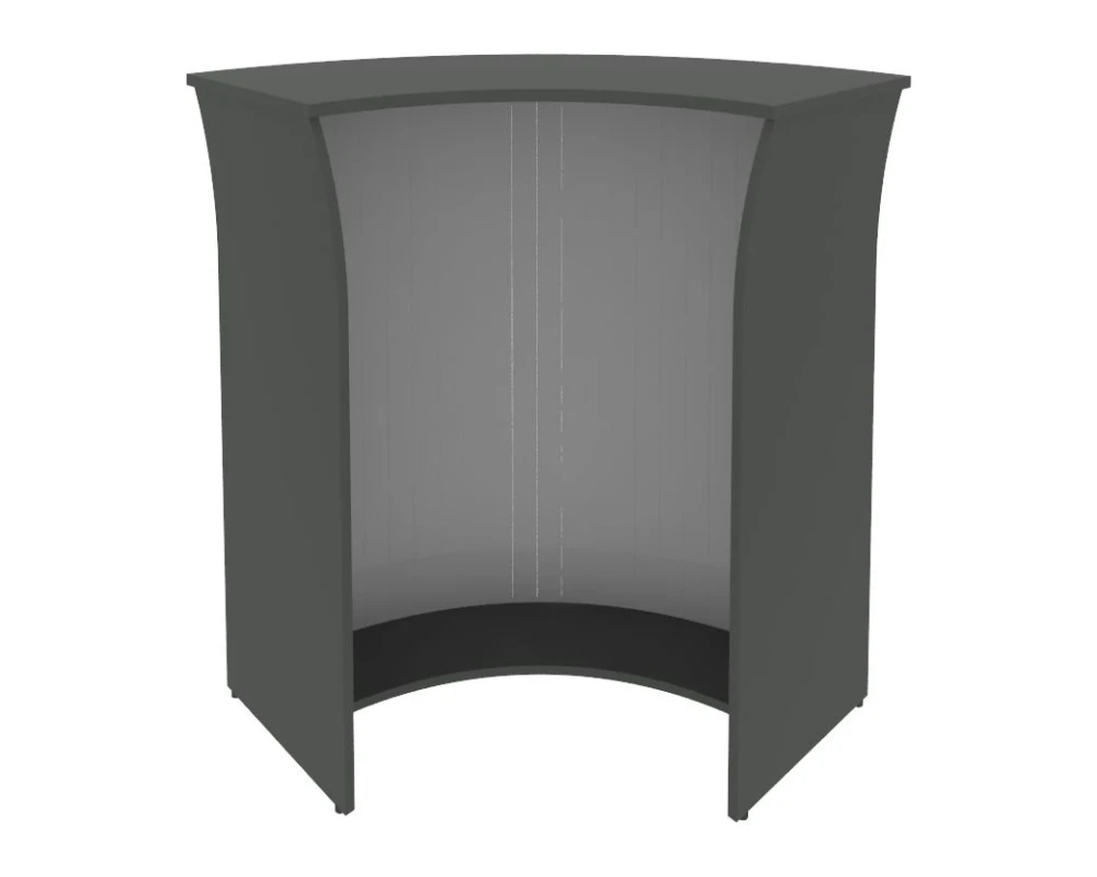 Стойка угловая радиусный элемент ролета Рива / Riva