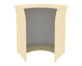 Стойка угловая радиусный элемент ролета Рива / Riva images