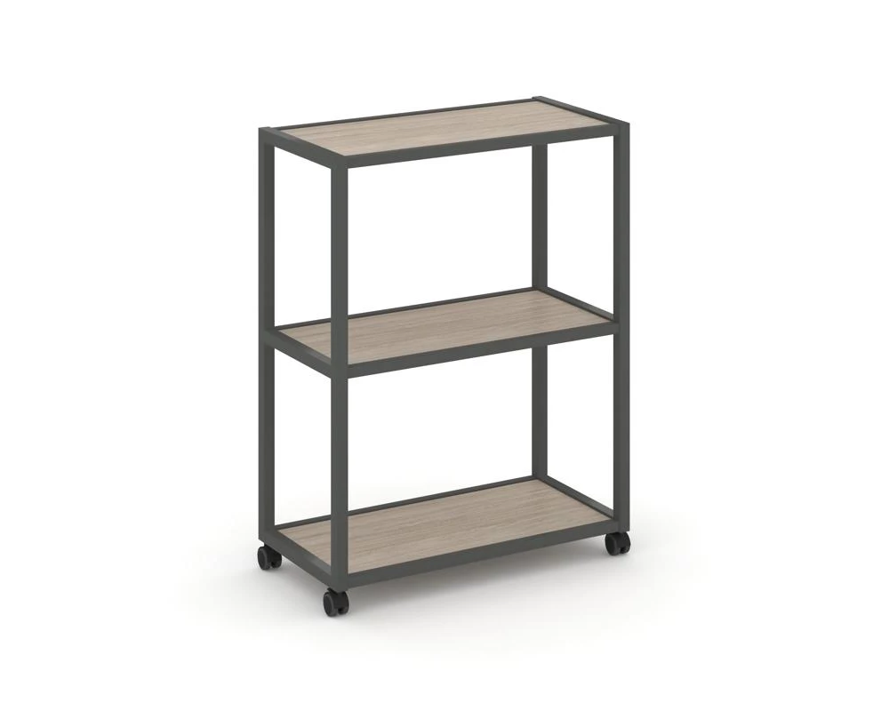 Стеллаж 3 уровня 1 секция VR.LT-STK-301.12 1200x400x1046 Shelf Mobile