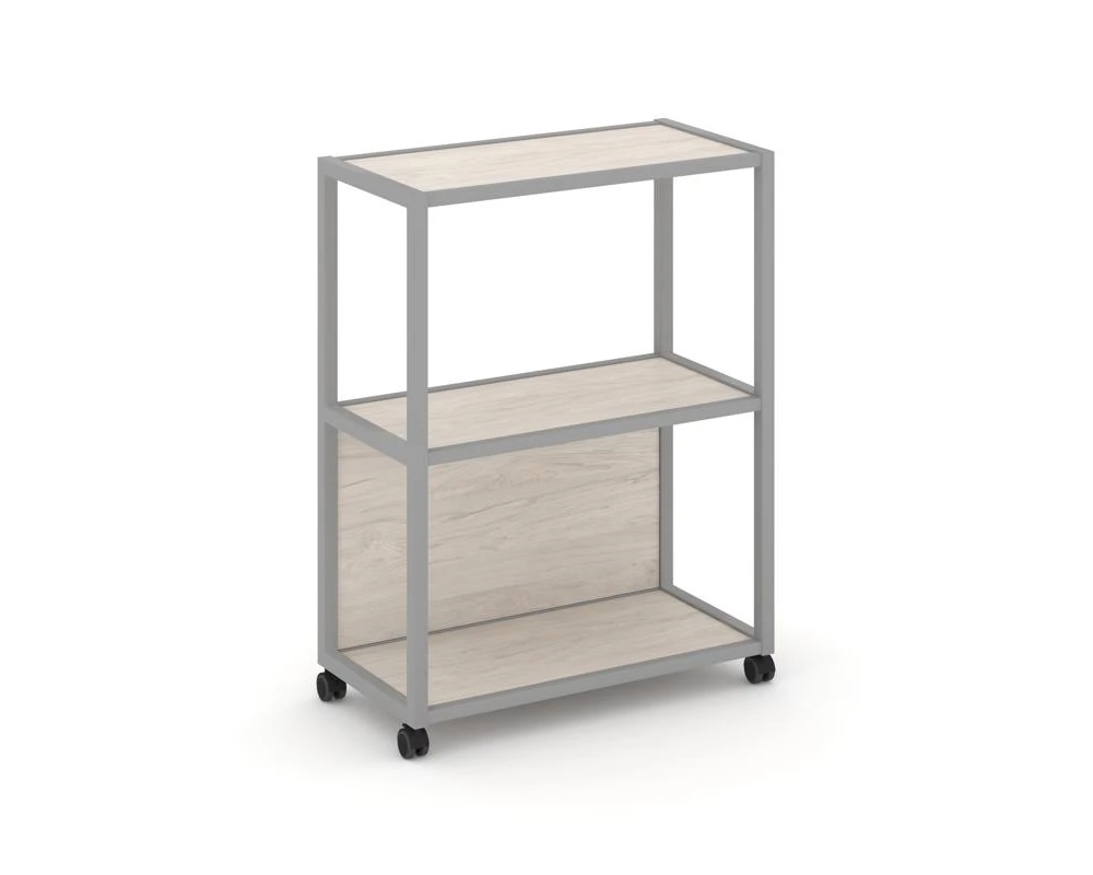 Стеллаж 3 уровня 1 секция VR.LT-STK-302.08 800x400x1046 Shelf Mobile