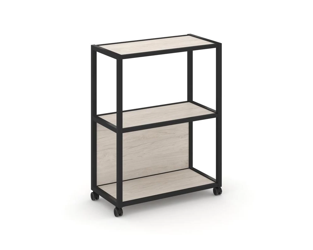 Стеллаж 3 уровня 1 секция VR.LT-STK-302.10 1000x400x1046 Shelf Mobile