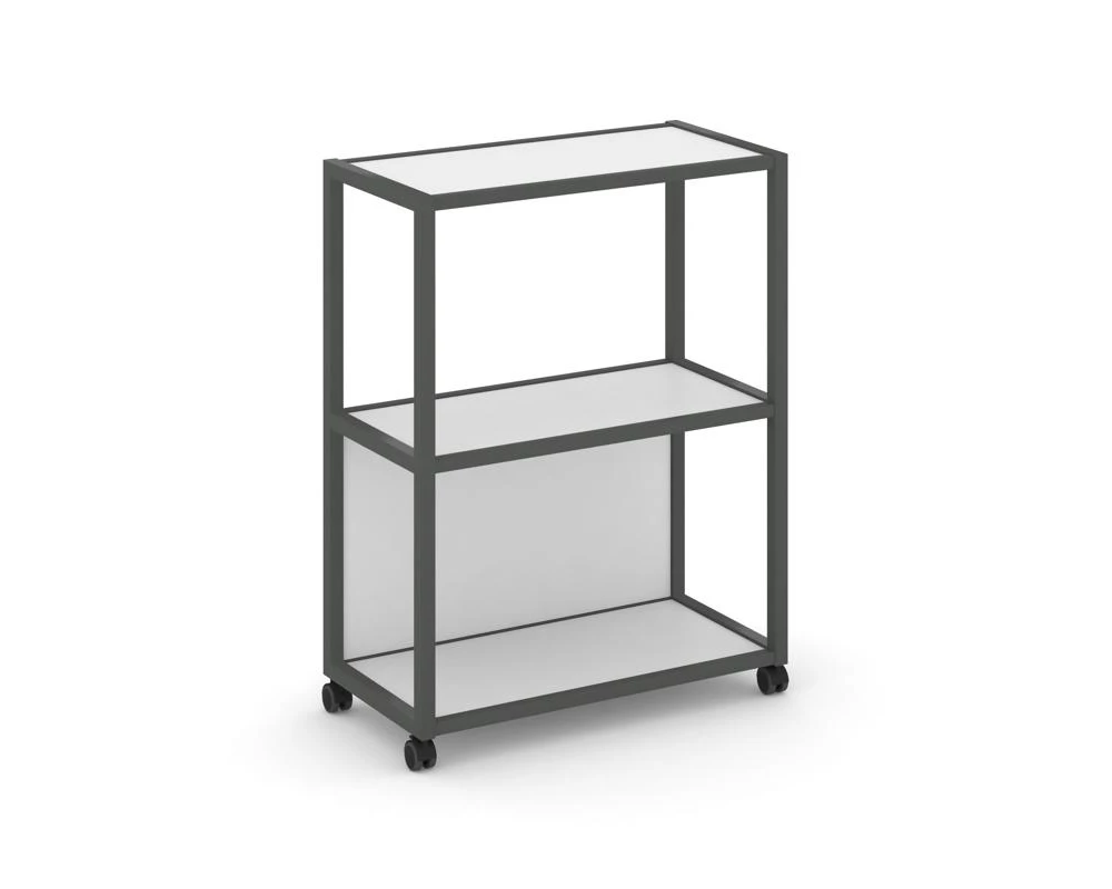 Стеллаж 3 уровня 1 секция VR.LT-STK-302.12 1200x400x1046 Shelf Mobile