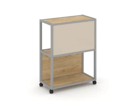 Стеллаж 3 уровня 1 секция VR.LT-STK-303.10 1000x400x1046 Shelf Mobile images