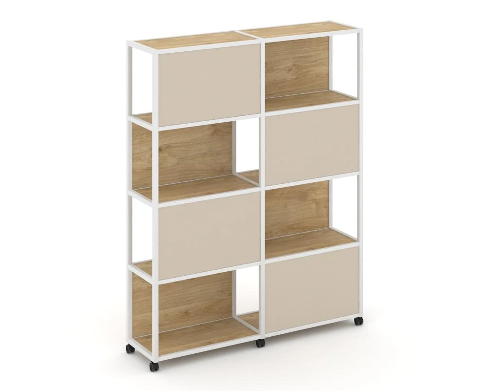 Стеллаж 5 уровней 2 секции VR.LT-STK-516.10 1970x400x2000 Шелф Мобайл / Shelf Mobile